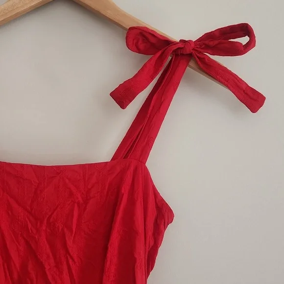 DRAPER JAMES RSVP Bow Strap Midi Dress - Picture 4 of 8